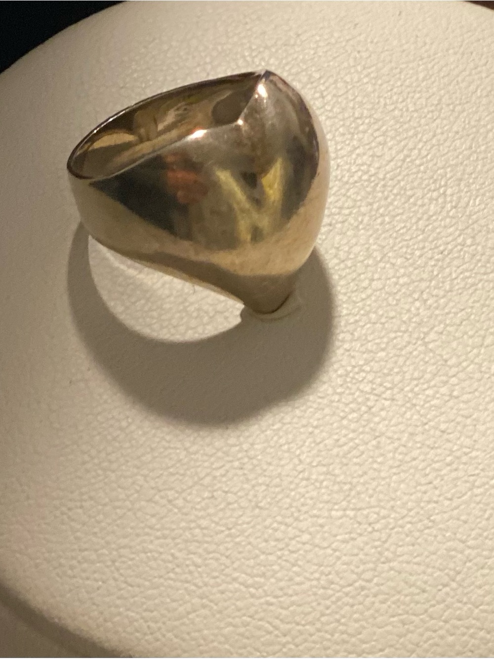 Gold Heart Statement Ring - Women's Fashion Jewelry